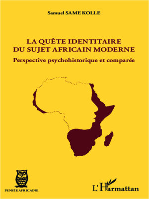 cover image of La quête identitaire du sujet africain moderne